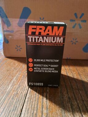 New Fram Titanium Oil Filter FS10855 Car Maintenance Oil Change